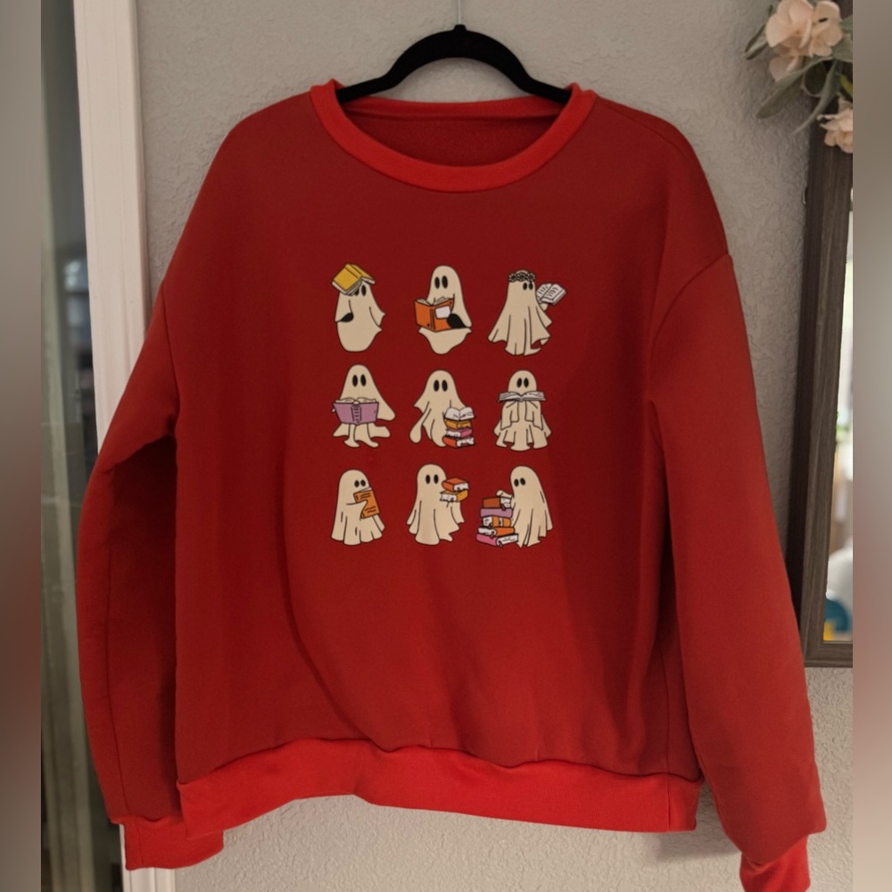 Halloween sweatshirt oversized m